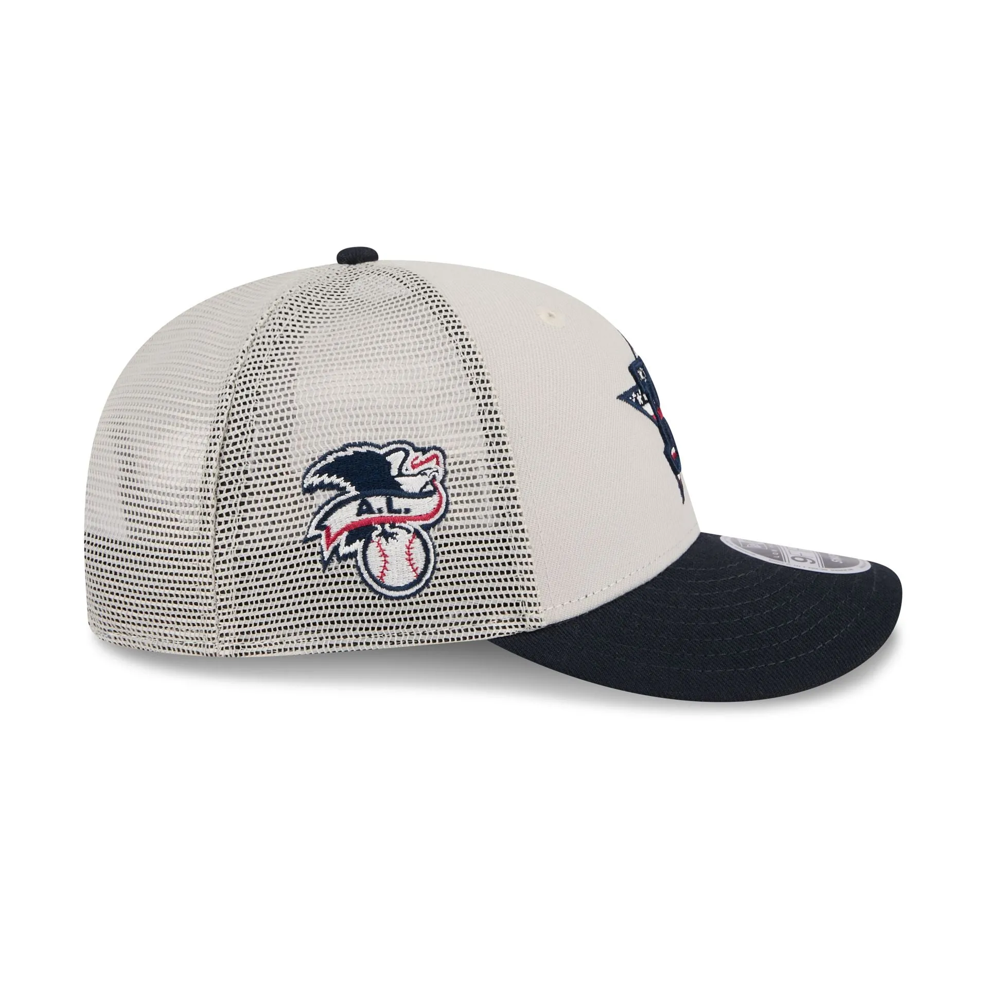 Houston Astros Independence Day 2024 Low Profile 9FIFTY Trucker Hat sold by New Era product image thumbnail 4