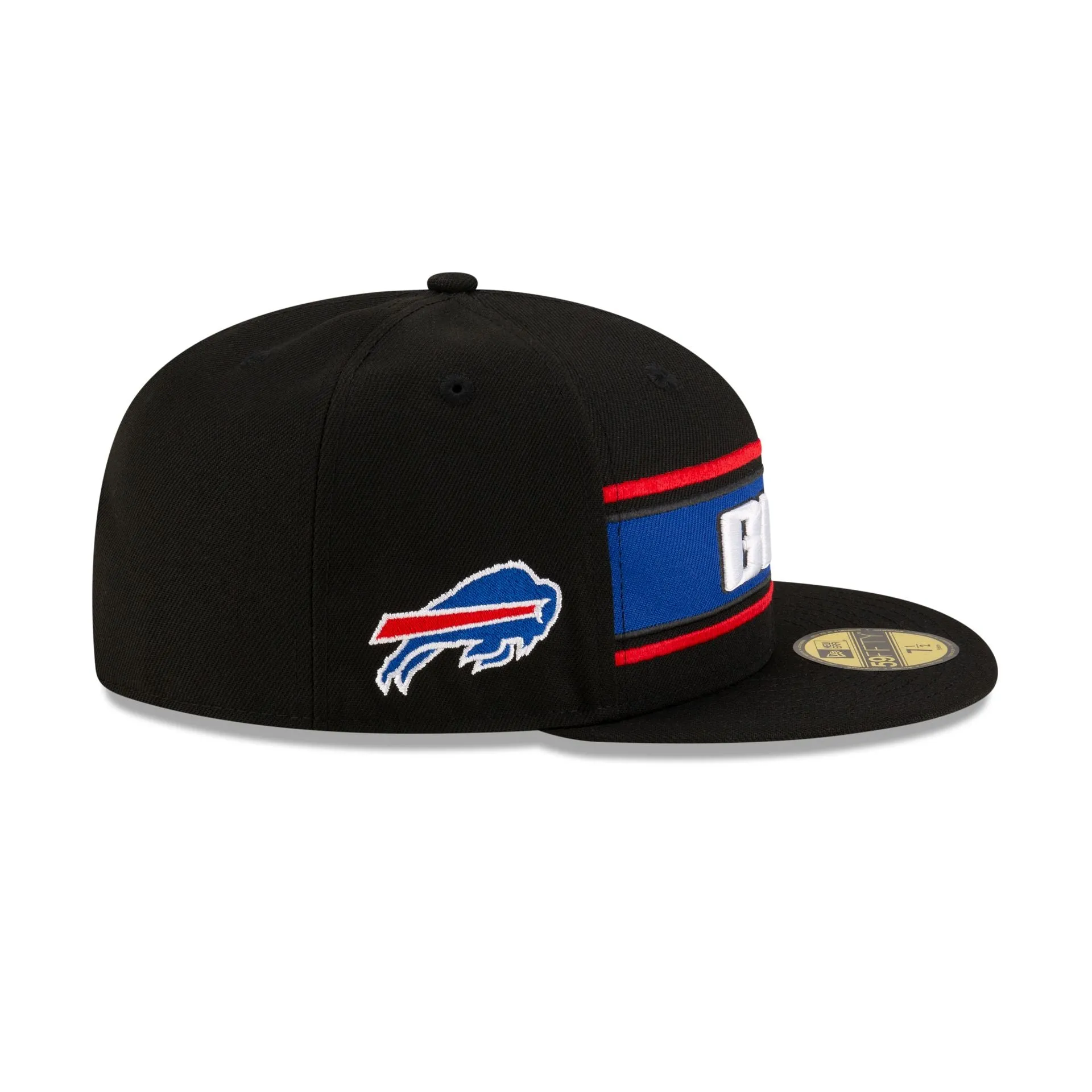 Buffalo Bills 2024 Sideline Black 59FIFTY Fitted Hat sold by New Era product image thumbnail 4