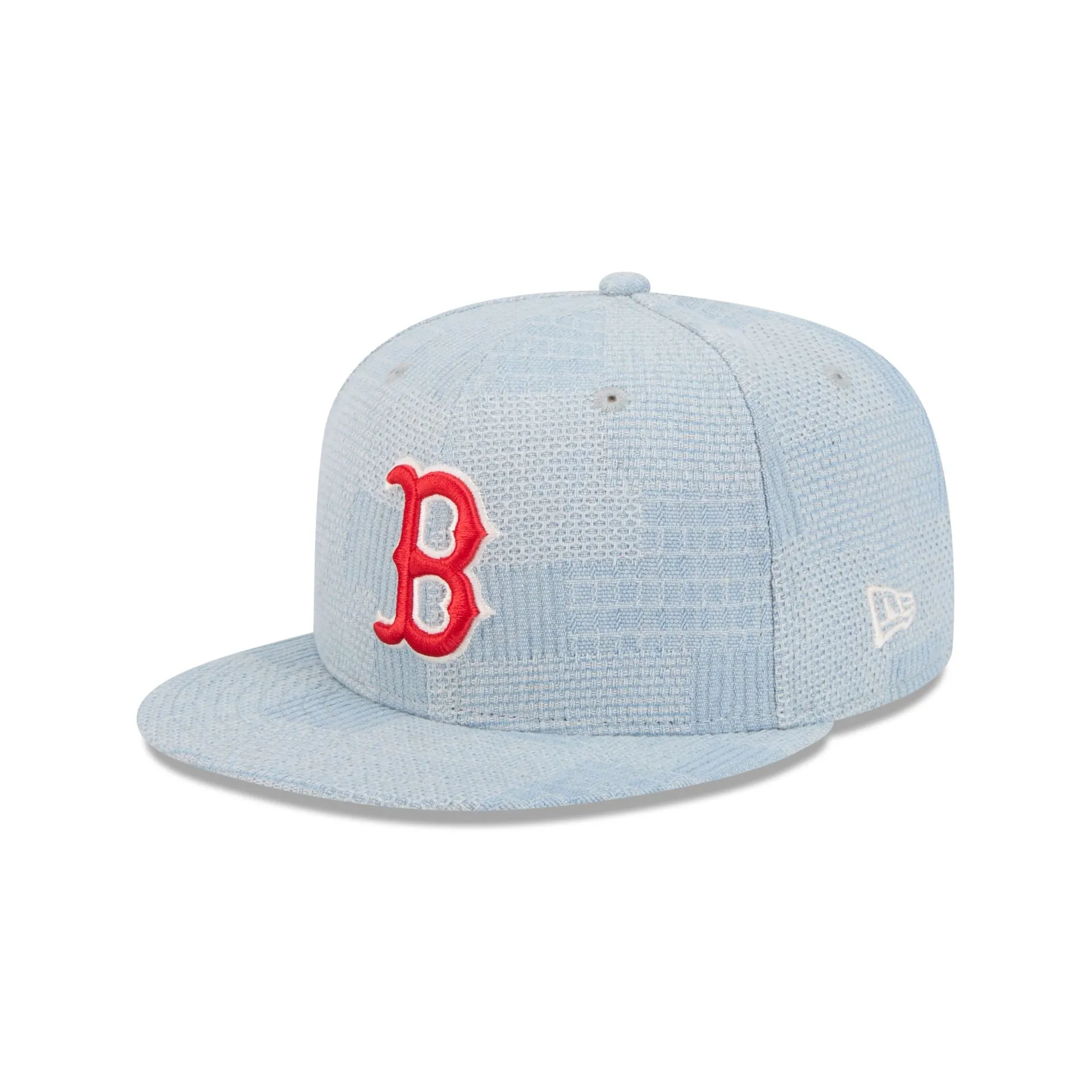 Boston Red Sox Denim Patchwork 9FIFTY Snapback Hat sold by New Era