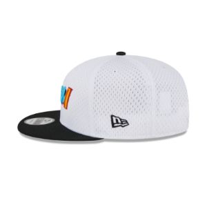 Miami Heat Mesh Crown 9FIFTY Snapback Hat sold by New Era
