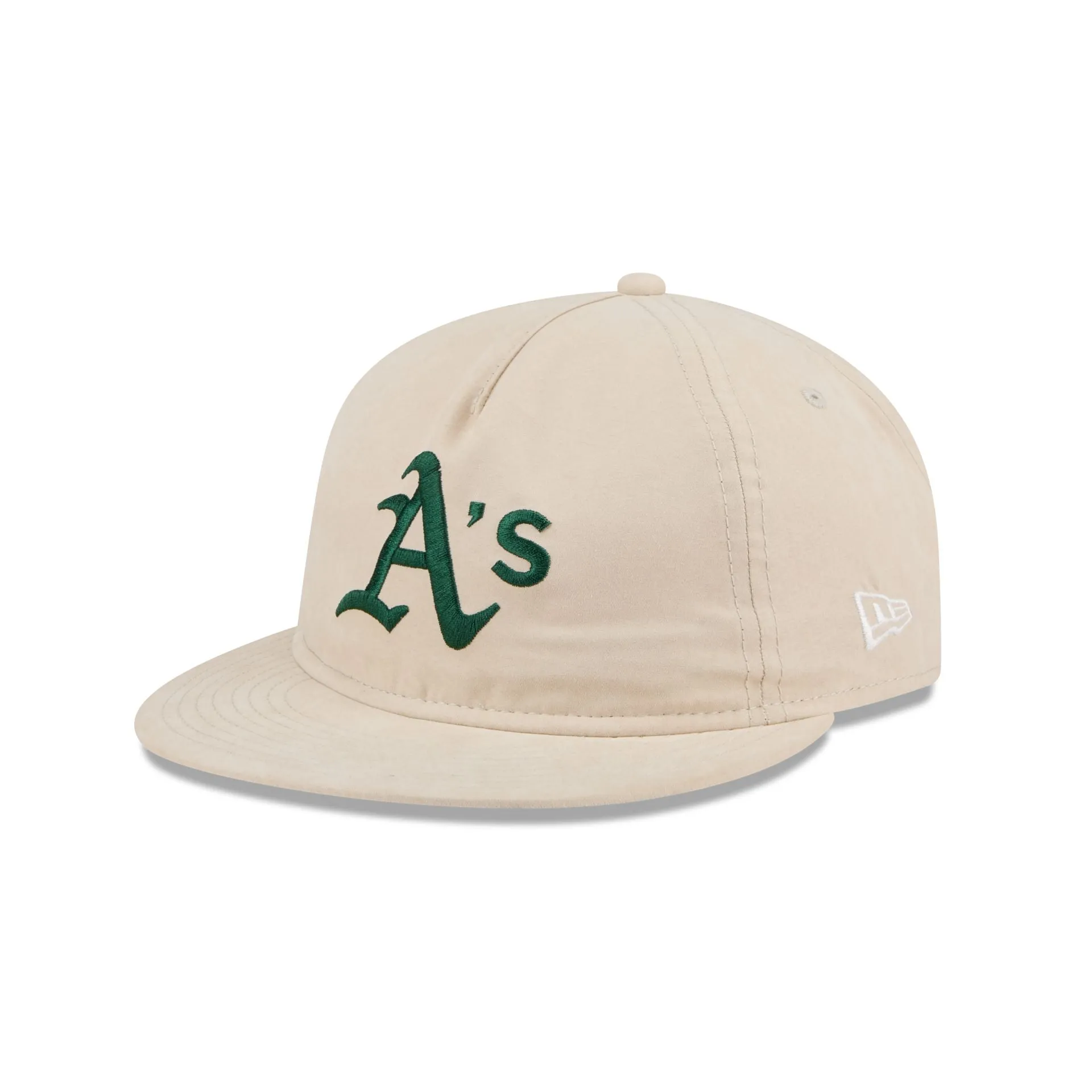 Oakland Athletics Brushed Nylon Retro Crown 9FIFTY Adjustable Hat sold by New Era product image thumbnail 3