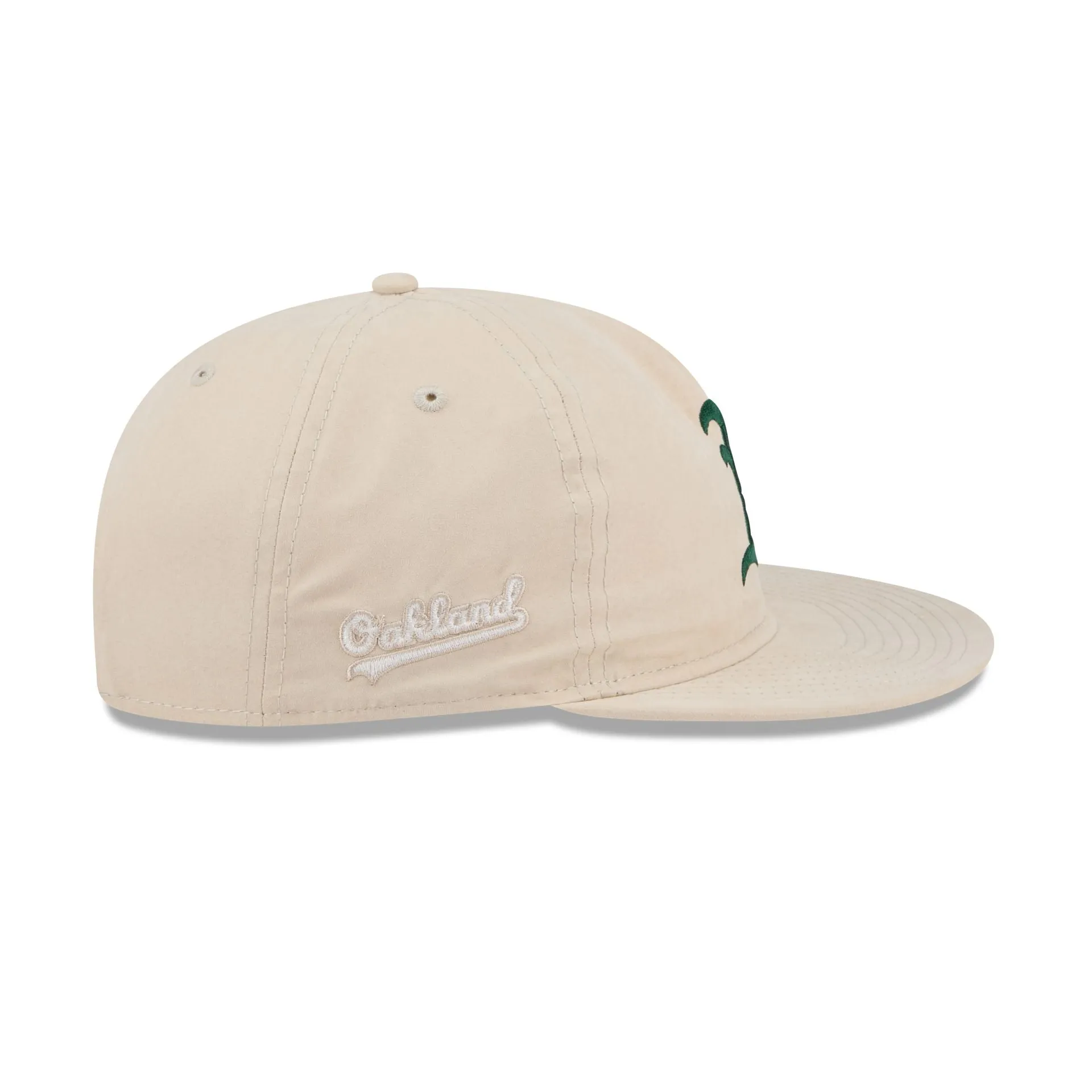 Oakland Athletics Brushed Nylon Retro Crown 9FIFTY Adjustable Hat sold by New Era product image thumbnail 4