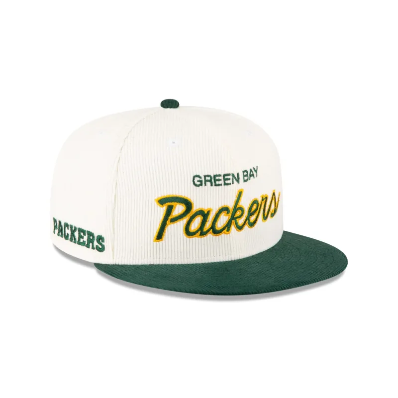 Just Caps Team Cord Green Bay Packers 59FIFTY Fitted Hat sold by New Era