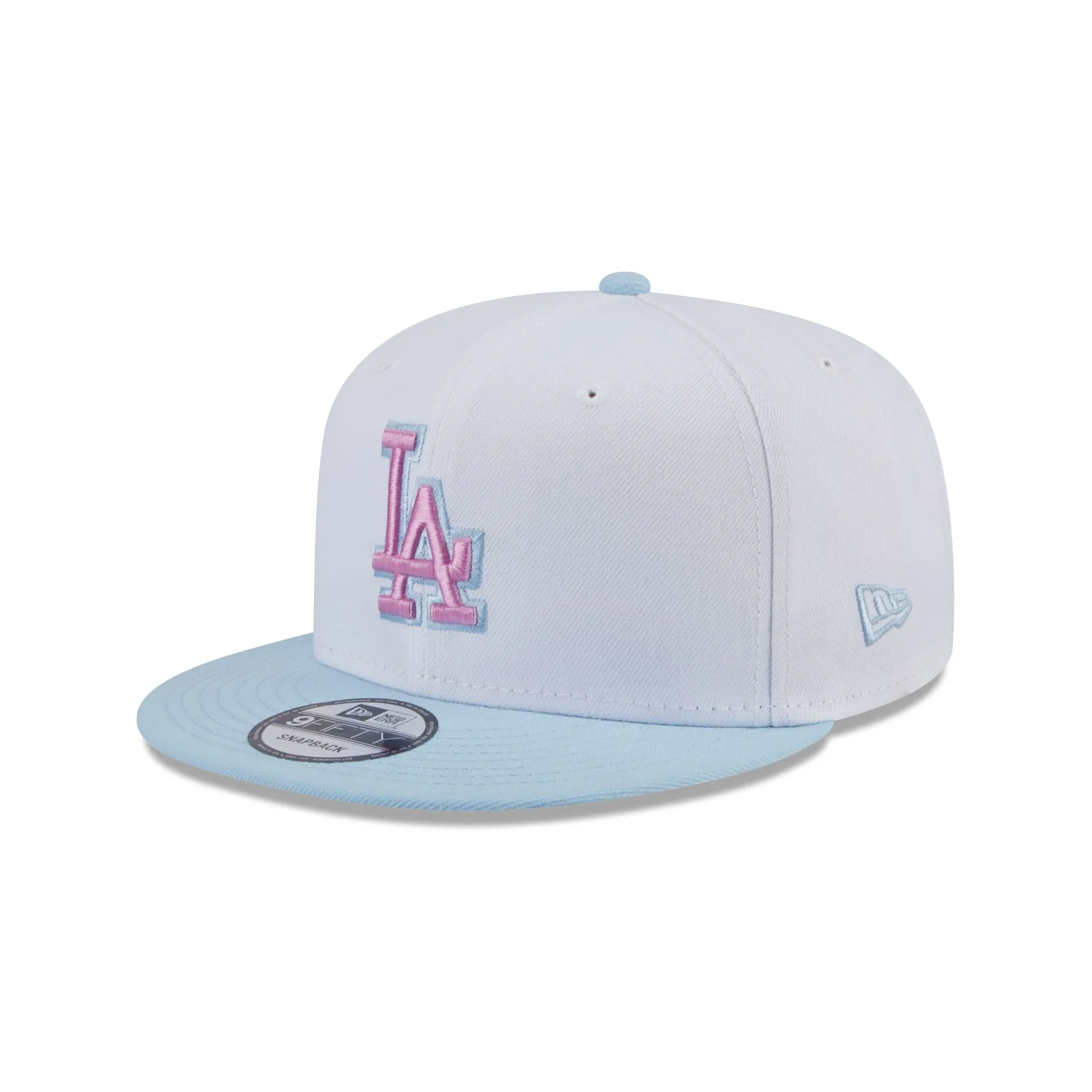 Los Angeles Dodgers Color Pack White 9FIFTY Snapback Hat sold by New Era