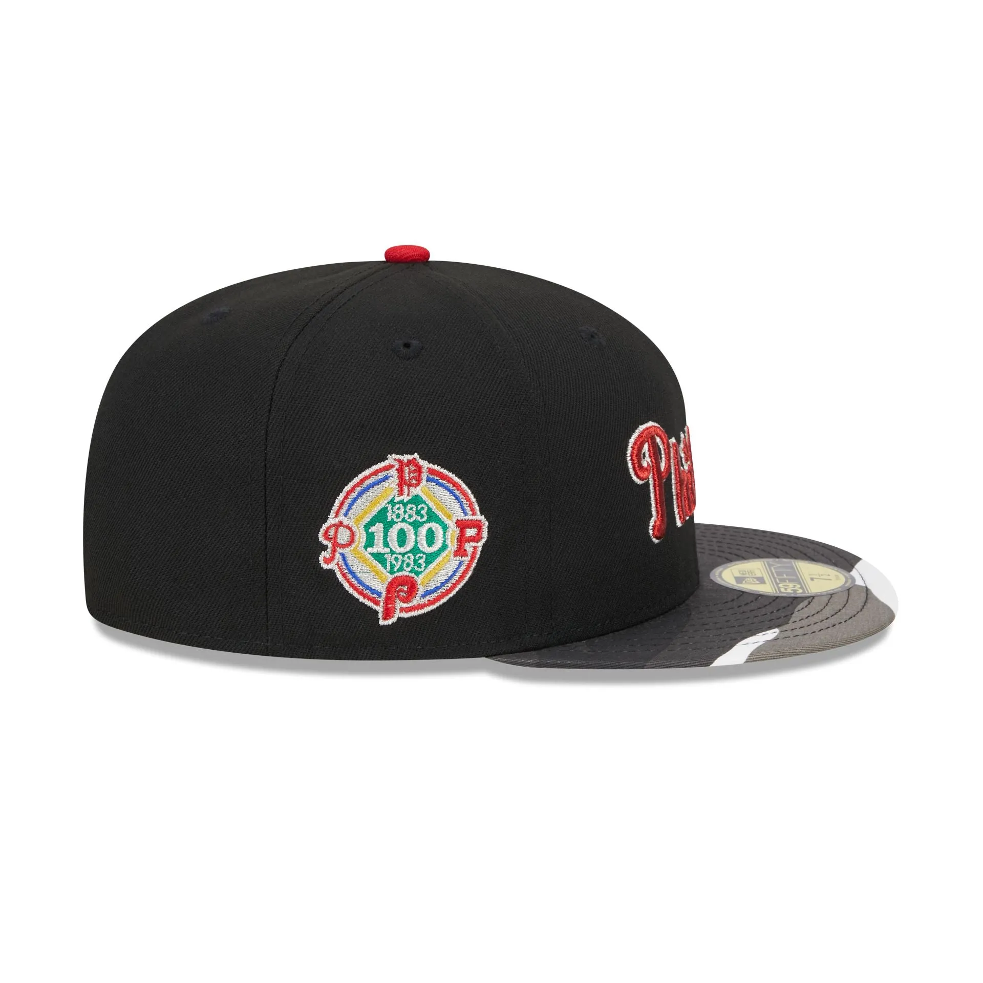 Philadelphia Phillies Metallic Camo 59FIFTY Fitted Hat sold by New Era product image thumbnail 4