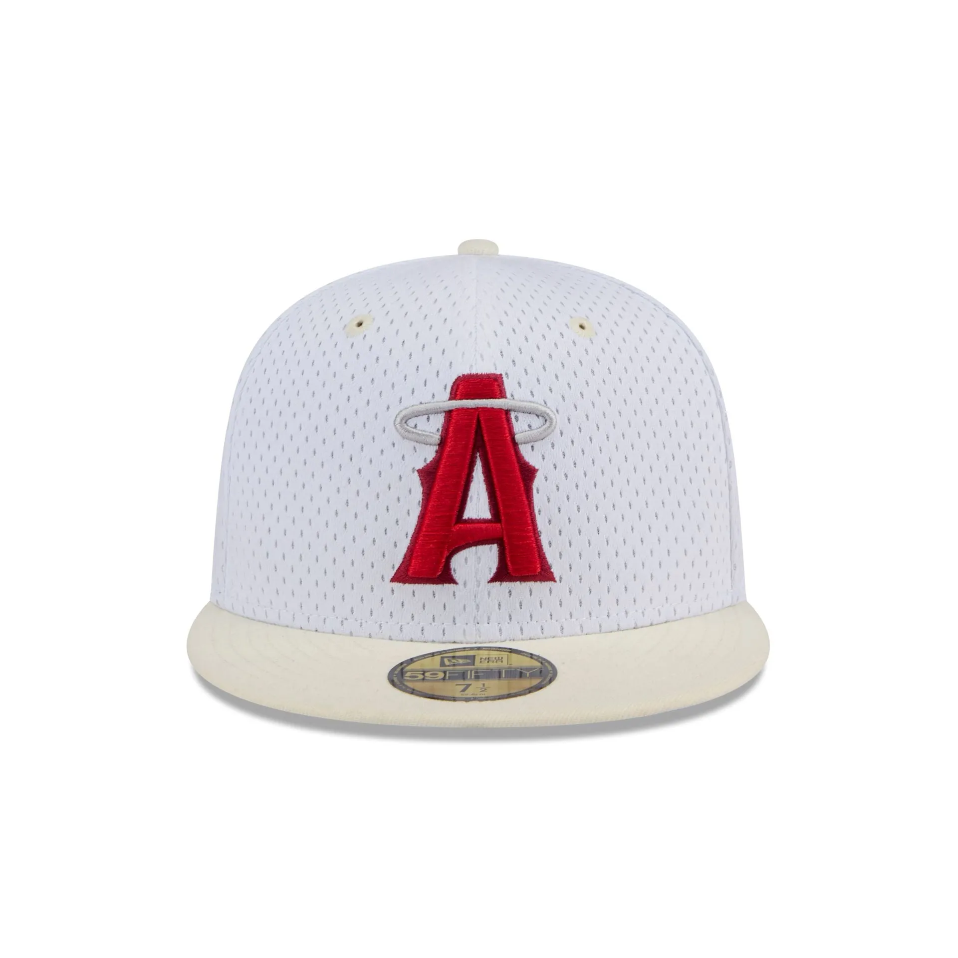 Los Angeles Angels Throwback Mesh 59FIFTY Fitted Hat sold by New Era product image thumbnail 2