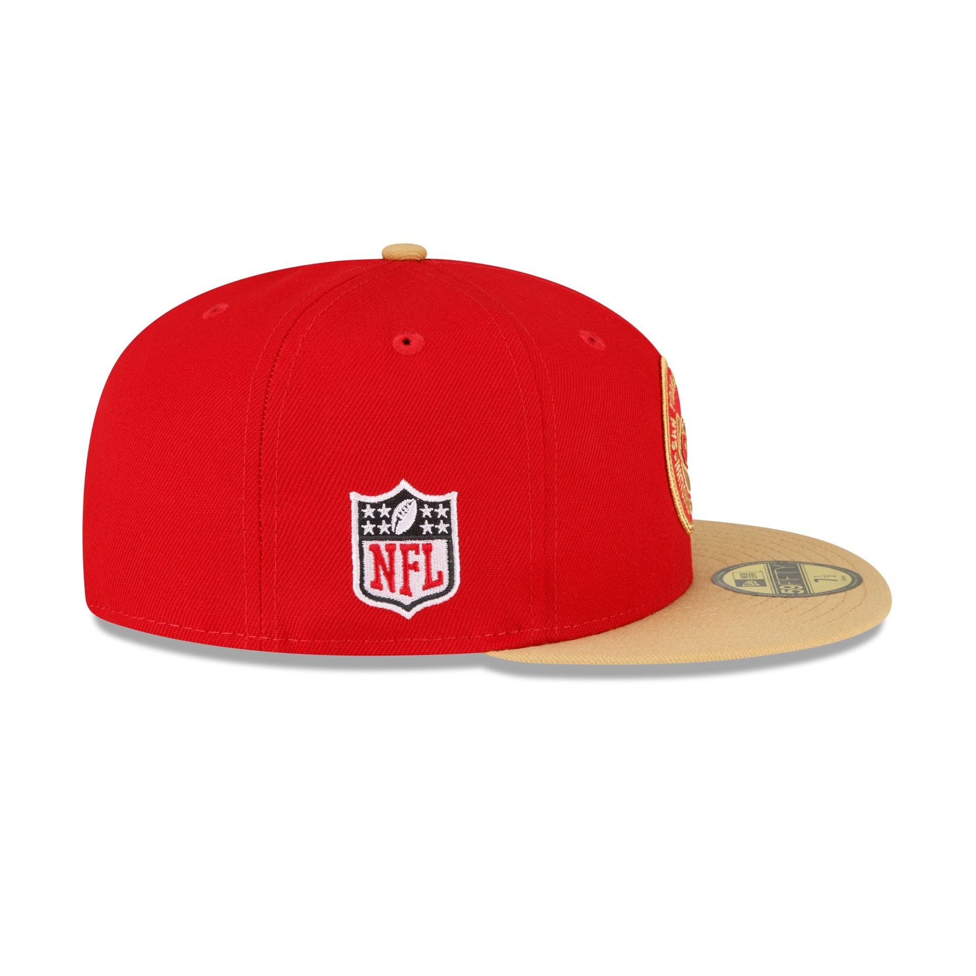 San Francisco 49ers 2023 Sideline Team Patch 59FIFTY Fitted Hat sold by New Era product image thumbnail 4