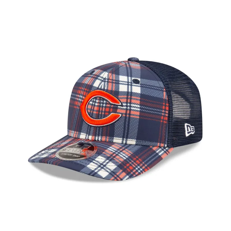 Chicago Bears 2024 Sideline Statement 9SEVENTY Stretch-Snap Hat sold by New Era