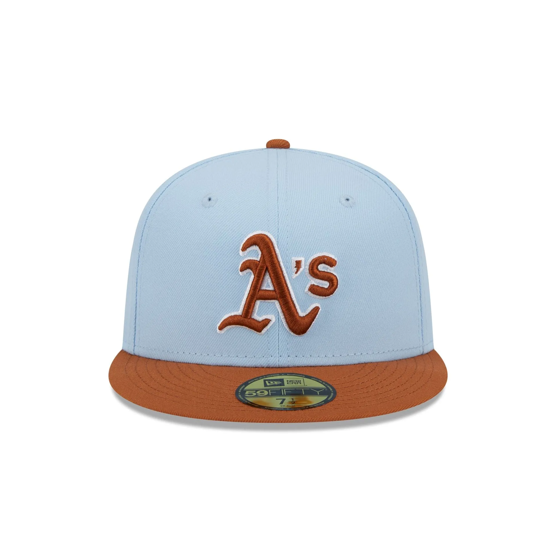 Oakland Athletics Color Pack Glacial Blue 59FIFTY Fitted Hat sold by New Era product image thumbnail 2