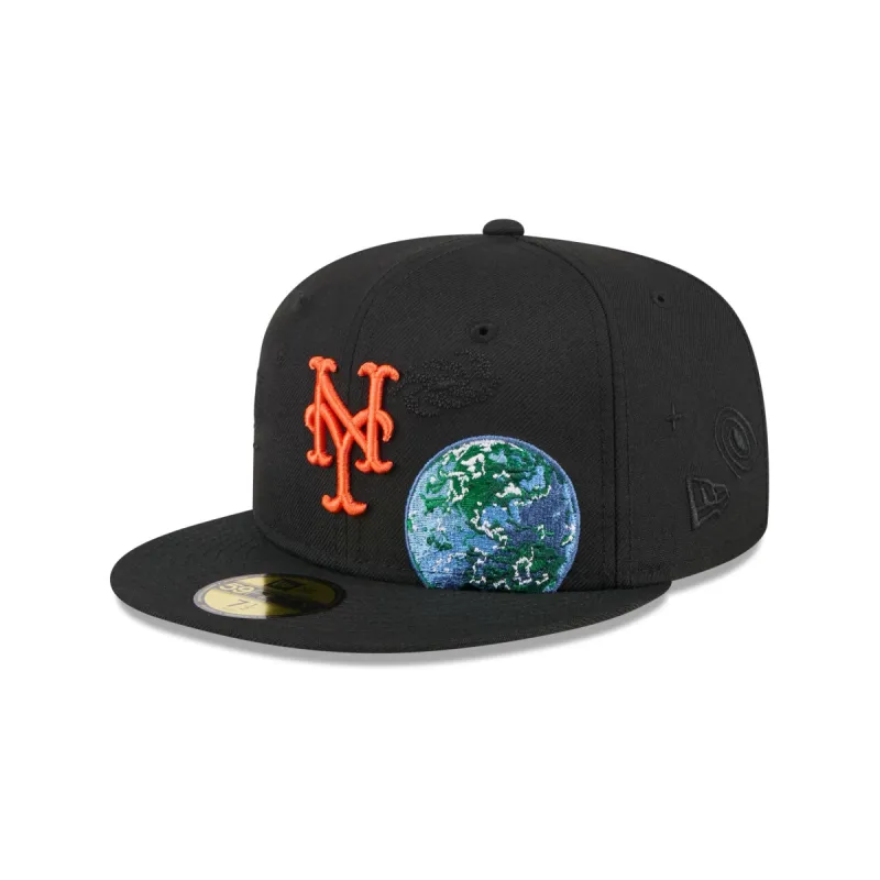 New York Mets Global 59FIFTY Fitted Hat sold by New Era