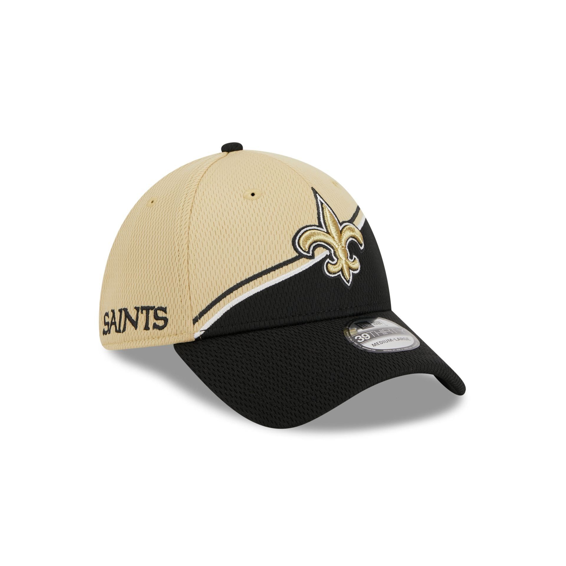 New Orleans Saints 2023 Sideline 39THIRTY Stretch Fit Hat sold by New Era