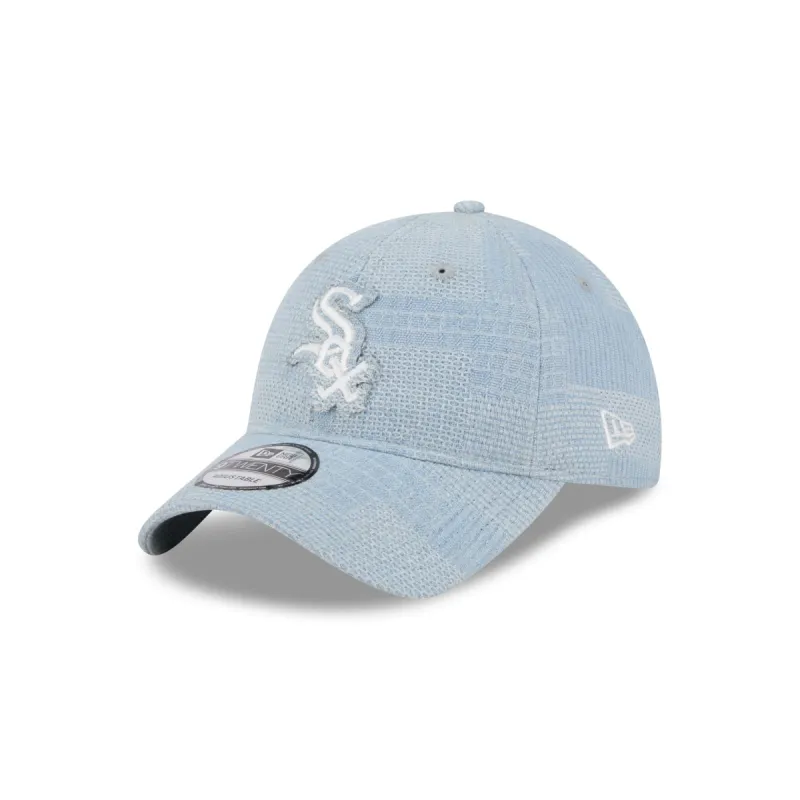 Chicago White Sox Patch Denim 9TWENTY Adjustable Hat sold by New Era