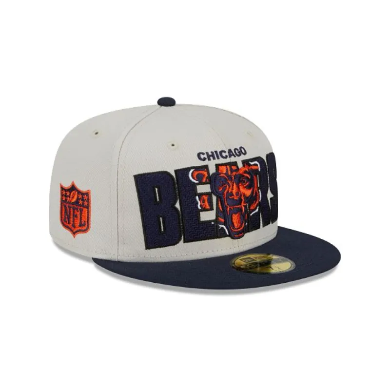 Chicago Bears 2023 Draft 59FIFTY Fitted Hat sold by New Era