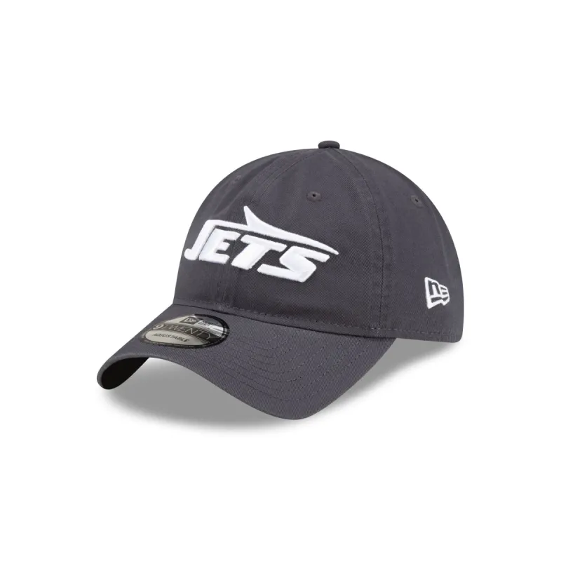 New York Jets NFL Core Classic Graphite 9TWENTY Adjustable sold by New Era