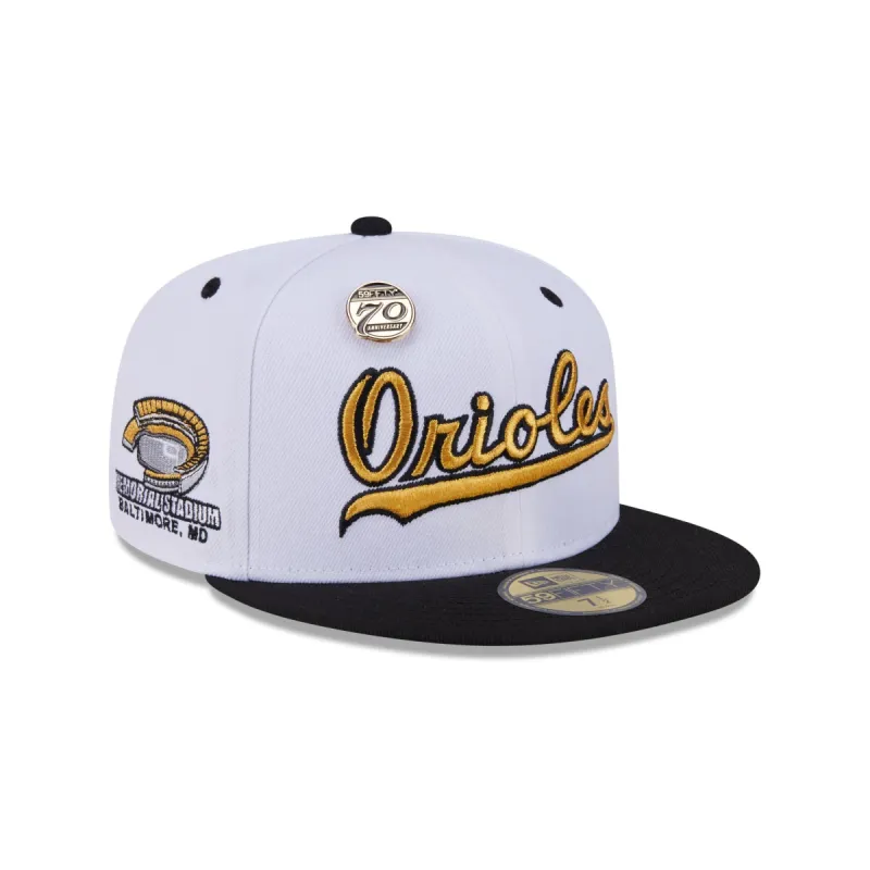 Baltimore Orioles 70th Anniversary 59FIFTY Fitted Hat sold by New Era