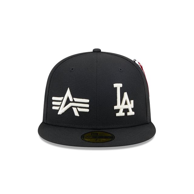 Alpha Industries X Los Angeles Dodgers Dual Logo 59FIFTY Fitted Hat sold by New Era product image thumbnail 2