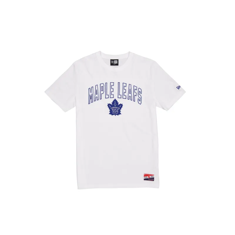 Toronto Maple Leafs Throwback White T-Shirt sold by New Era