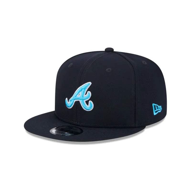 Atlanta Braves Father's Day 2024 9FIFTY Snapback Hat sold by New Era