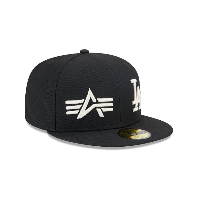 Alpha Industries X Los Angeles Dodgers Dual Logo 59FIFTY Fitted Hat sold by New Era product image thumbnail 3