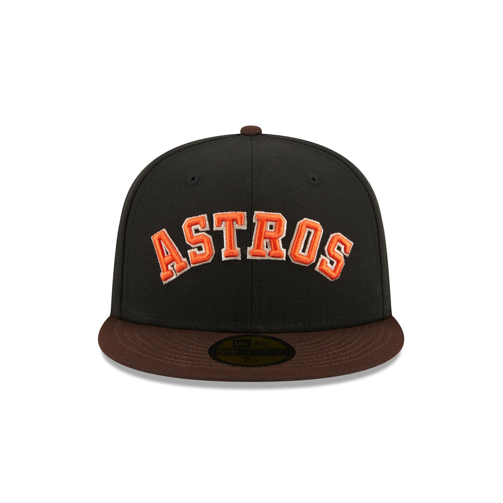 Houston Astros Chocolate Visor 59FIFTY Fitted Hat sold by New Era product image thumbnail 2