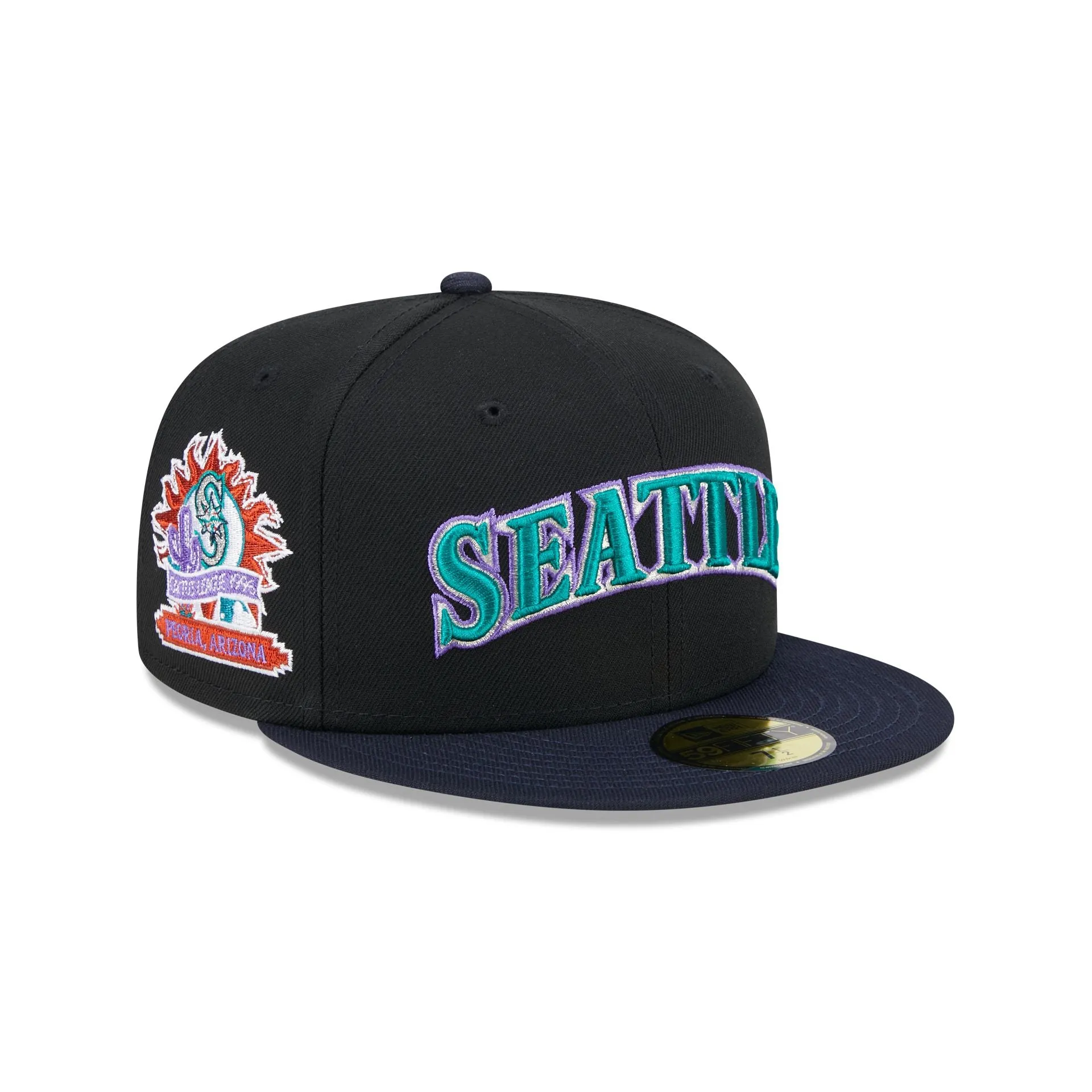 New Era Mariners 59Fifty Felt Fitted Cap | Foot Locker