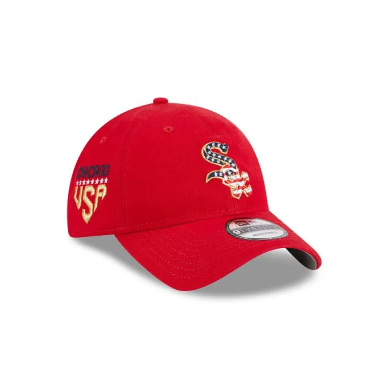 Chicago White Sox Independence Day 2023 9TWENTY Adjustable Hat sold by New Era