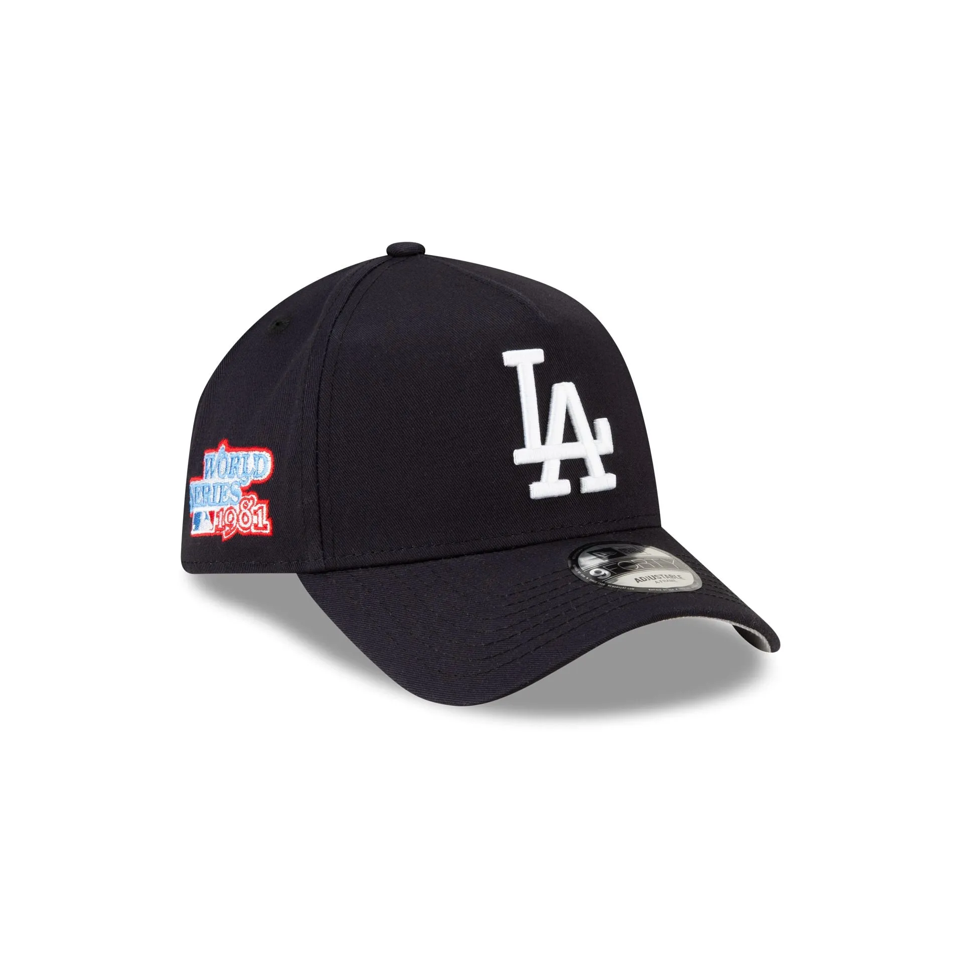 Los Angeles Dodgers Color Flip Navy 9FORTY A-Frame Snapback Hat sold by New Era