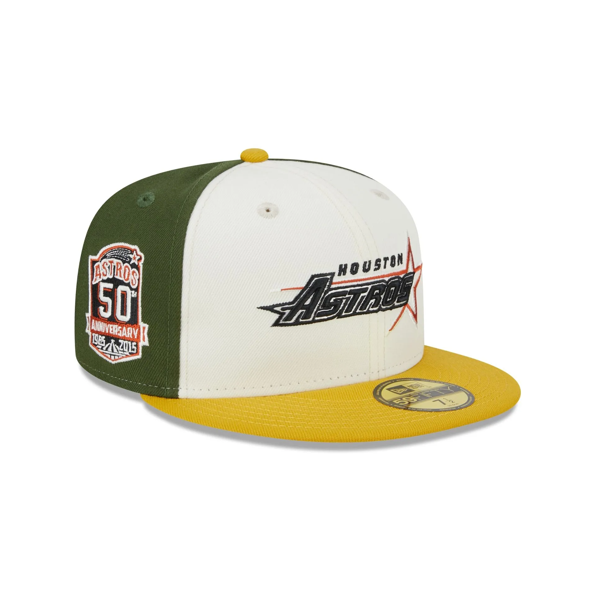 Houston Astros Two Tone Honey 59FIFTY Fitted Hat sold by New Era