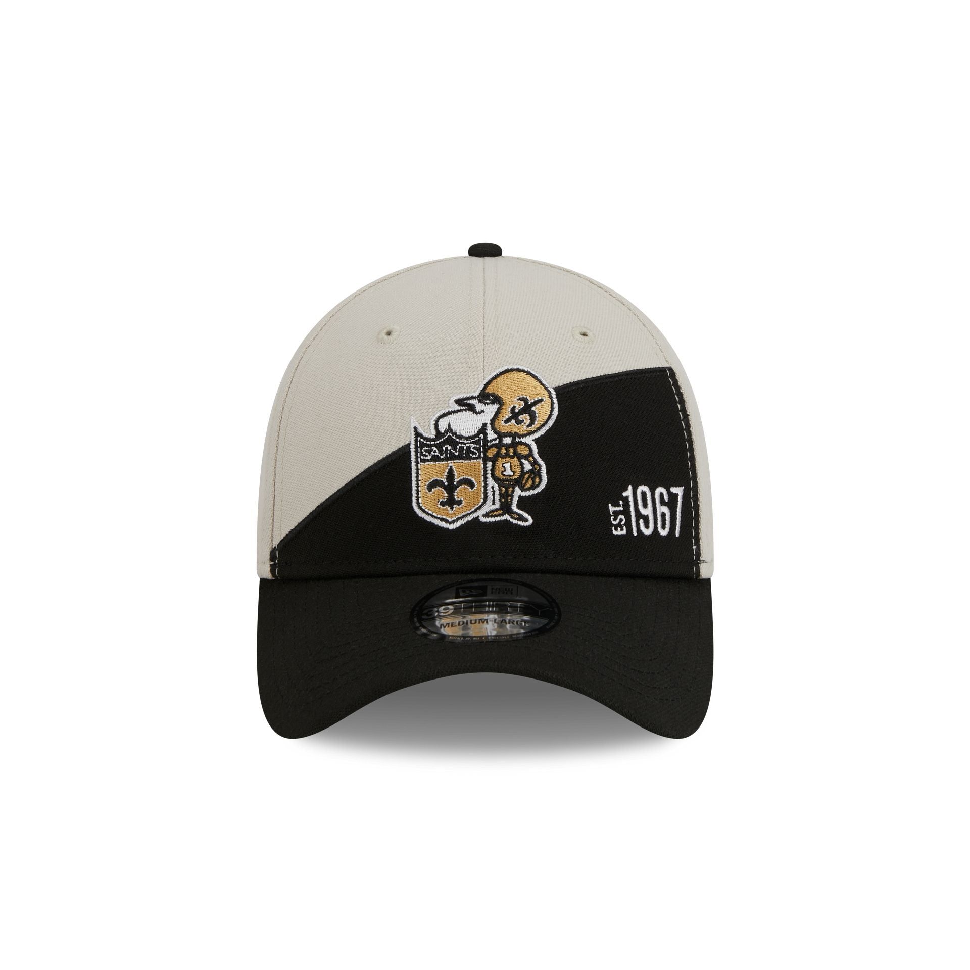 New Orleans Saints 2023 Sideline Historic 39THIRTY Stretch Fit Hat sold by New Era product image thumbnail 2