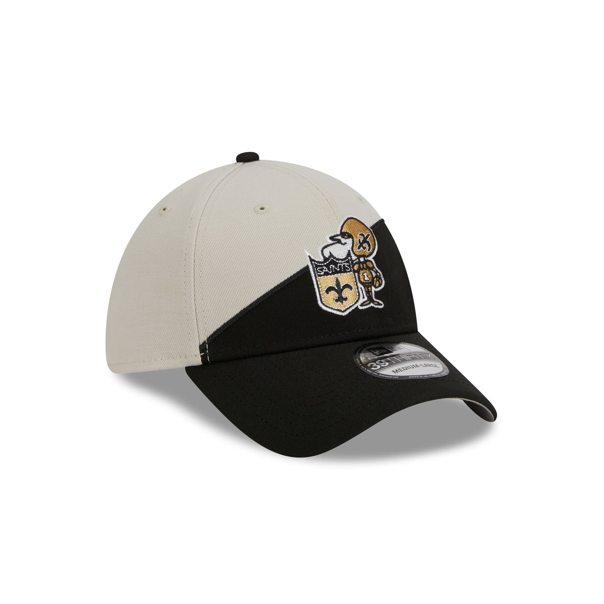 New Orleans Saints 2023 Sideline Historic 39THIRTY Stretch Fit Hat sold by New Era product image thumbnail 3