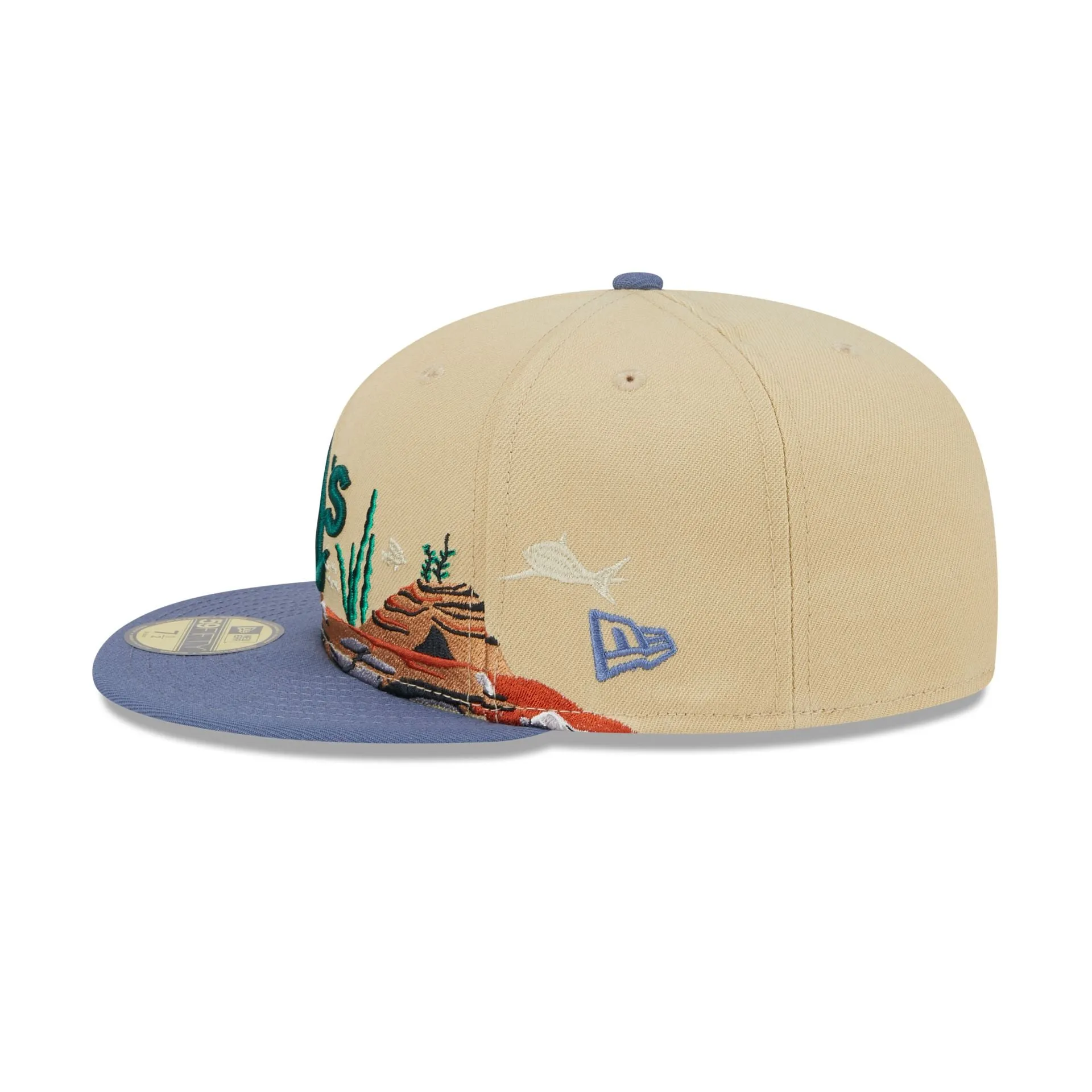Oakland Athletics Team Landscape 59FIFTY Fitted Hat sold by New Era product image thumbnail 4