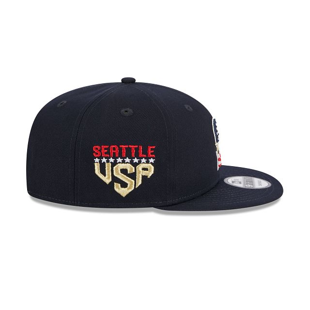 Seattle Mariners Independence Day 2023 9FIFTY Snapback Hat sold by New Era product image thumbnail 4