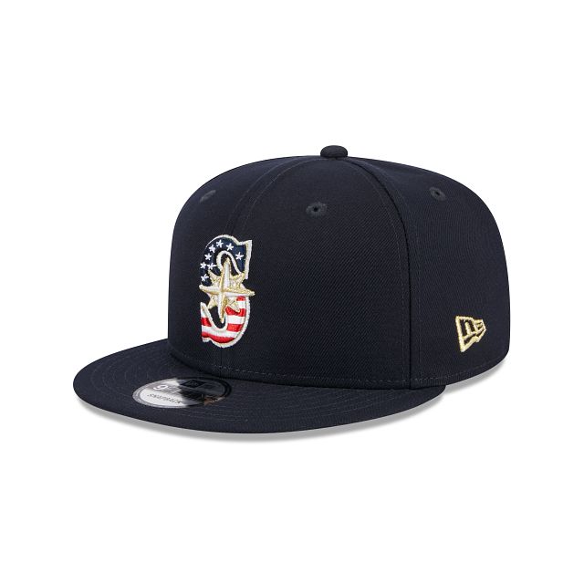 Seattle Mariners Independence Day 2023 9FIFTY Snapback Hat sold by New Era product image thumbnail 3