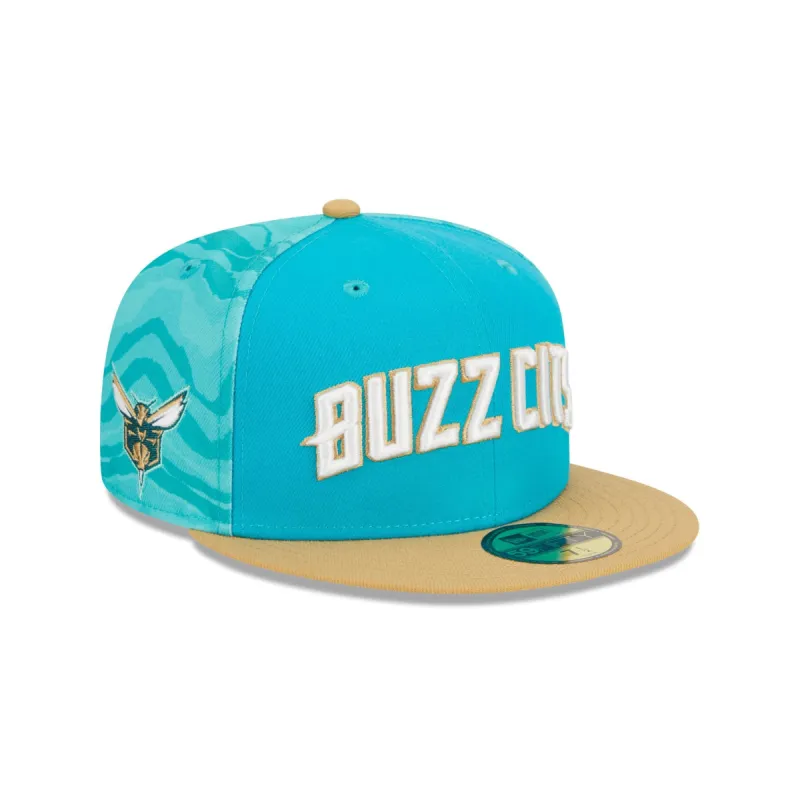 Charlotte Hornets 2023 City Edition 59FIFTY Fitted Hat made by New Era