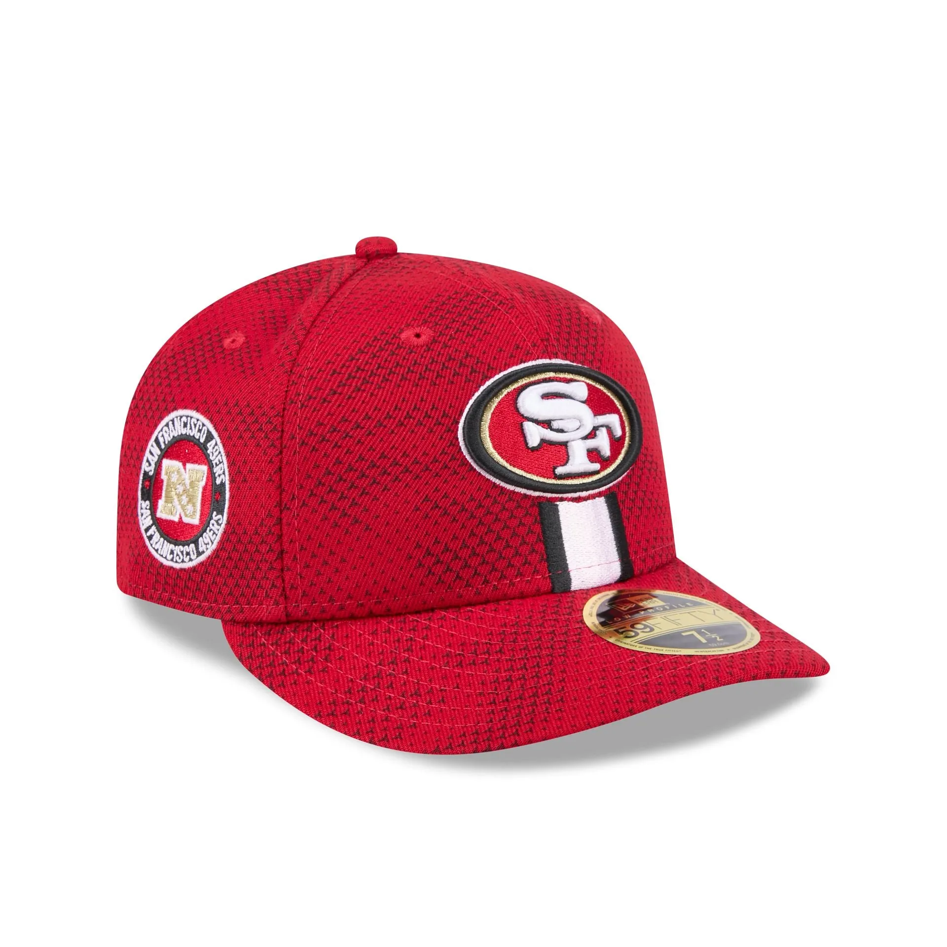 San Francisco 49ers 2024 Sideline Low Profile 59FIFTY Fitted Hat sold by New Era