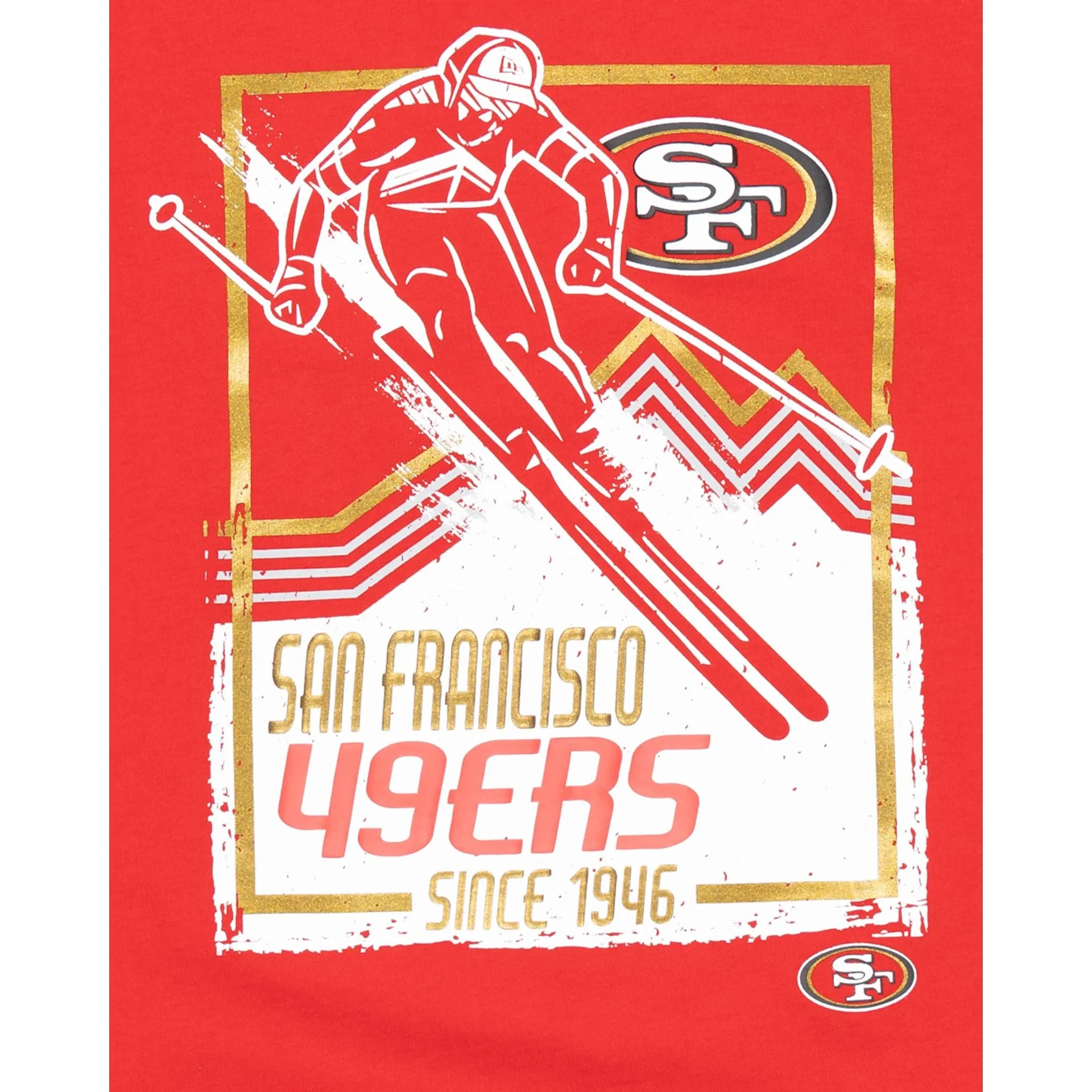 San Francisco 49ers Lift Pass T-Shirt sold by New Era product image thumbnail 4