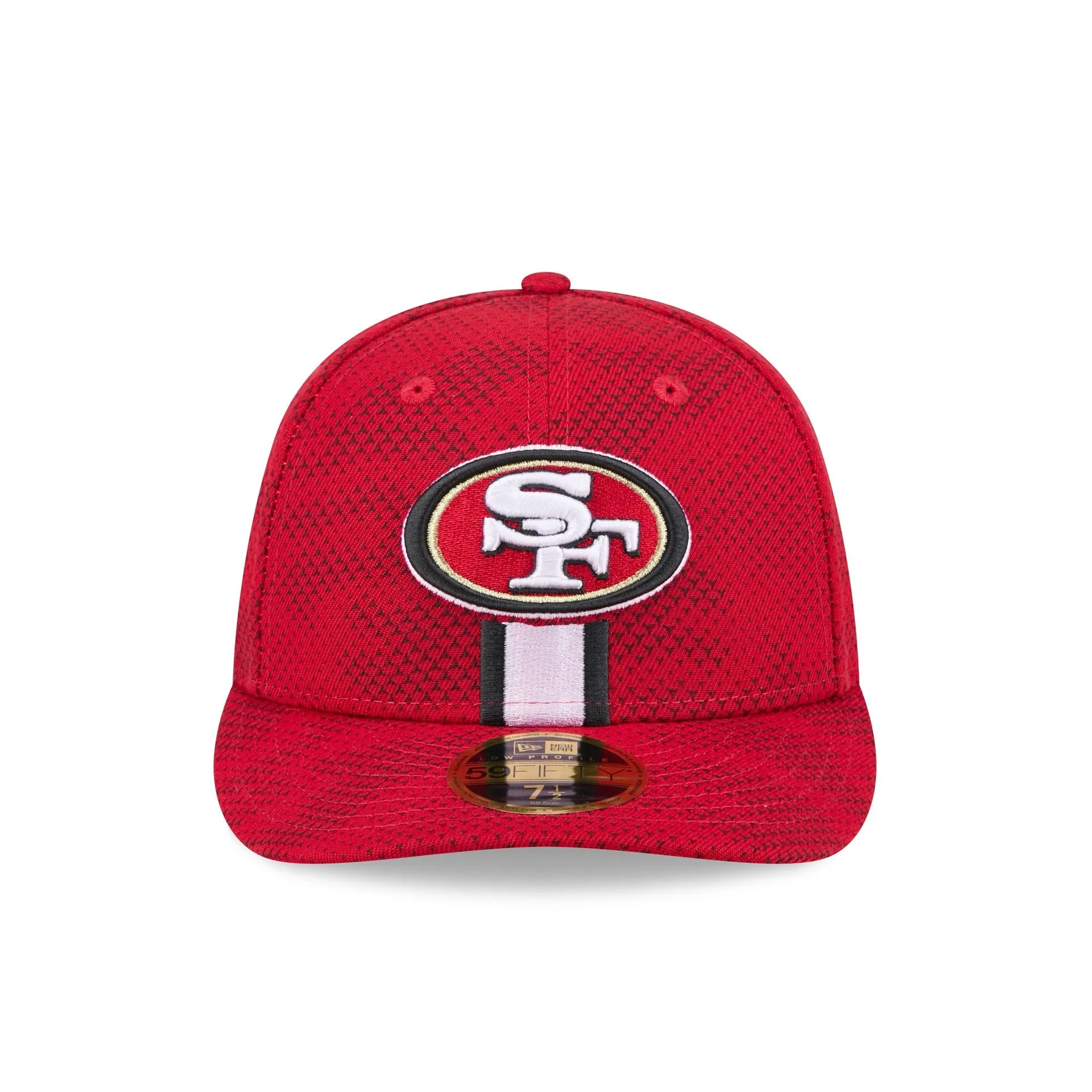 San Francisco 49ers 2024 Sideline Low Profile 59FIFTY Fitted Hat sold by New Era product image thumbnail 2