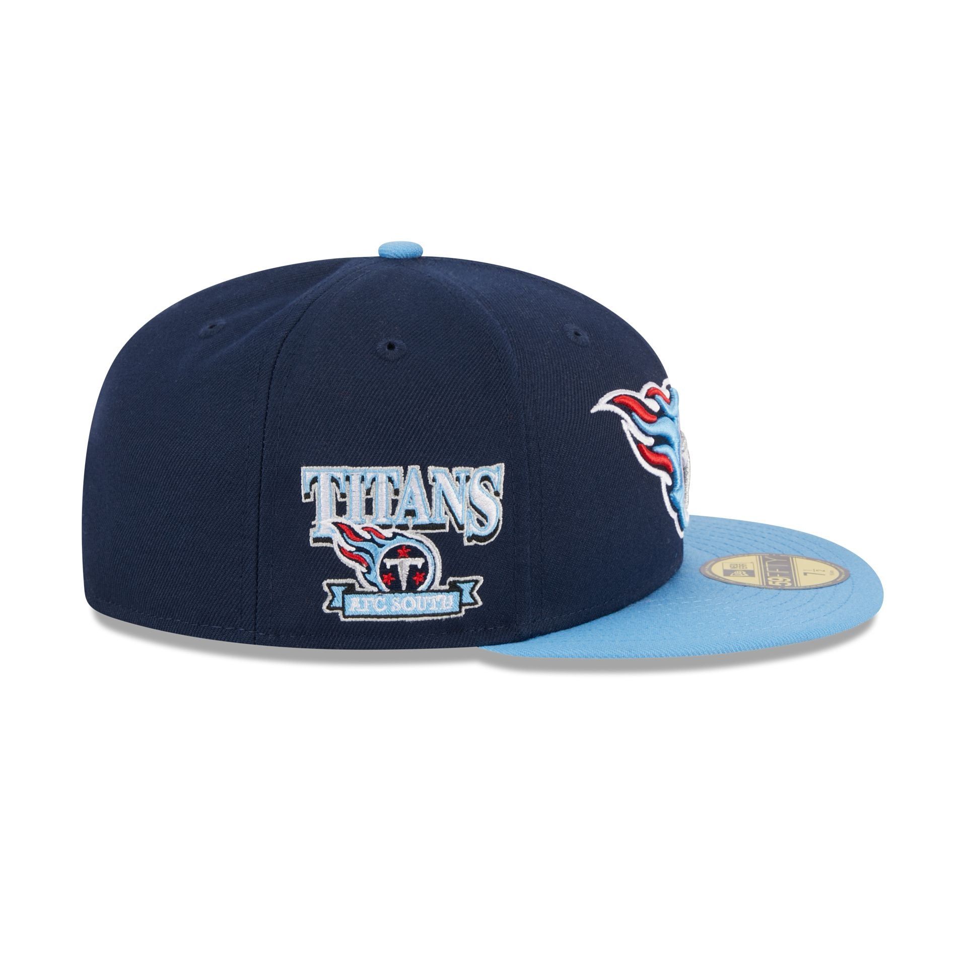Tennessee Titans Throwback Hidden 59FIFTY Fitted Hat sold by New Era product image thumbnail 4