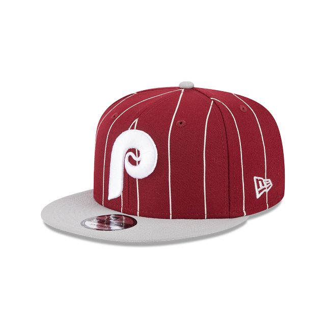 Philadelphia Phillies Throwback 9FIFTY Snapback Hat sold by New Era