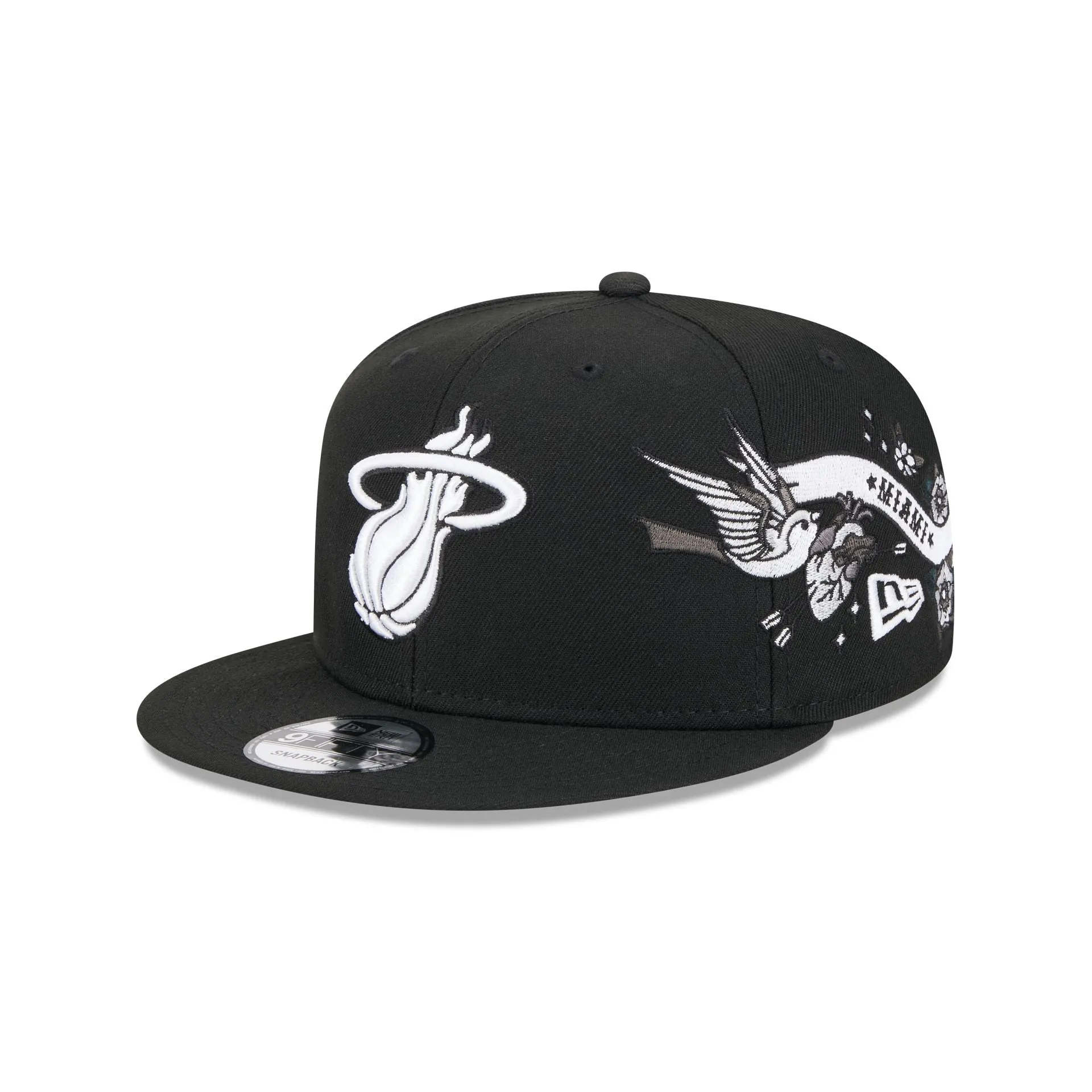 Miami Heat City Art 9FIFTY Snapback Hat sold by New Era