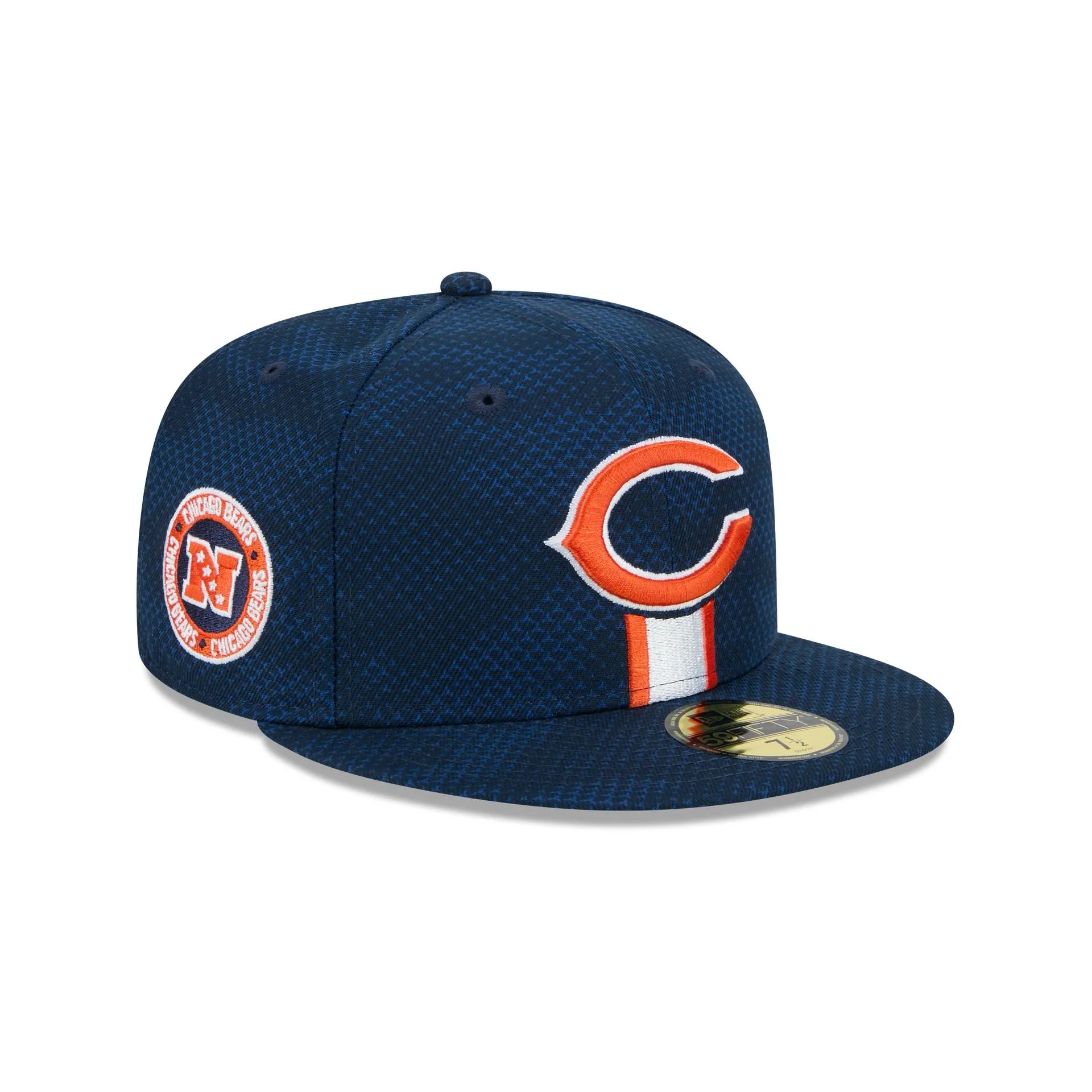 Chicago Bears 2024 Sideline 59FIFTY Fitted Hat sold by New Era