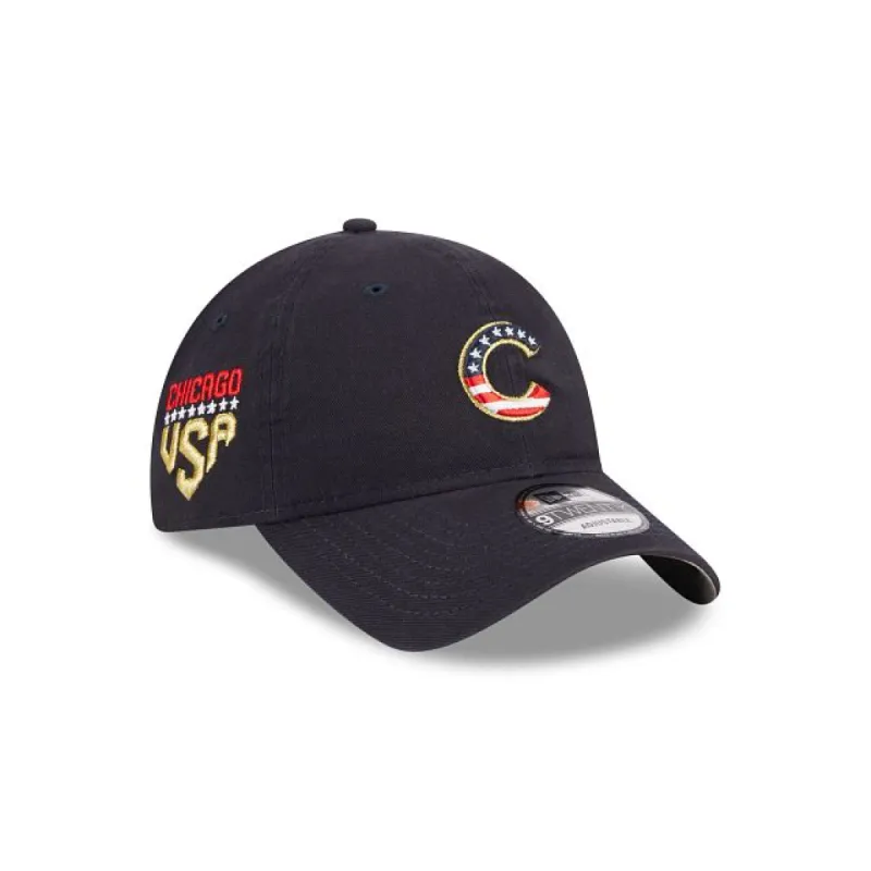 Chicago Cubs Independence Day 2023 9TWENTY Adjustable Hat sold by New Era