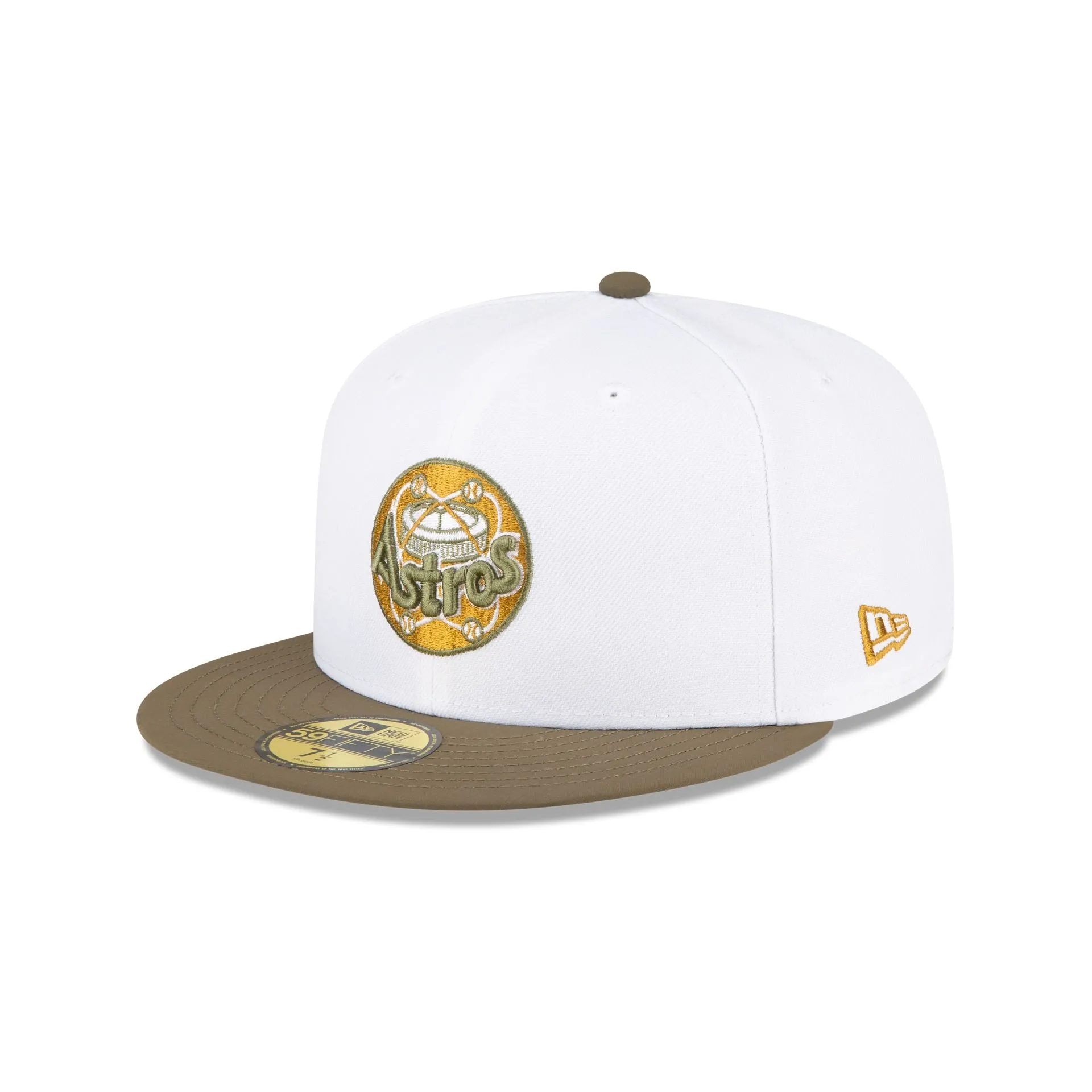 Just Caps Forest Green Houston Astros 59FIFTY Fitted Hat sold by New Era product image thumbnail 3