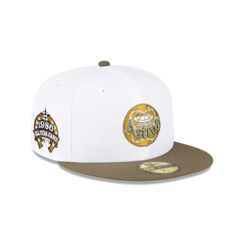 Just Caps Forest Green Houston Astros 59FIFTY Fitted Hat sold by New Era