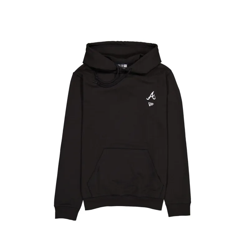 Atlanta Braves Logo Essentials Black Hoodie sold by New Era