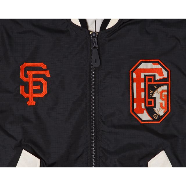 Alpha Industries X San Francisco Giants Alt MA-1 Bomber Jacket sold by New Era product image thumbnail 3