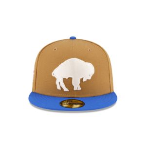 Buffalo Bills Ivory Wheat 59FIFTY Fitted Hat sold by New Era