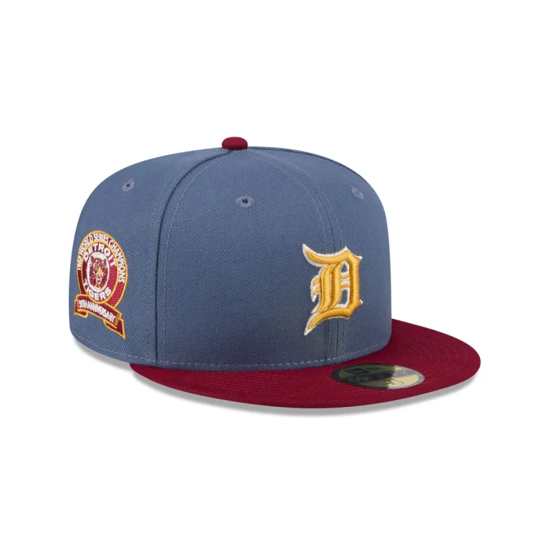 帽子 NEWERA DETROIT TIGERS 59FIFTY CAP New Era Coop Script 59FIFTY Detroit Tigers Fitted Hat