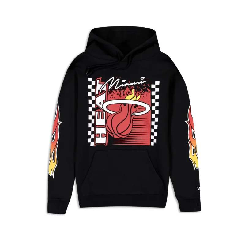 Miami Heat 2024 Rally Drive Hoodie sold by New Era