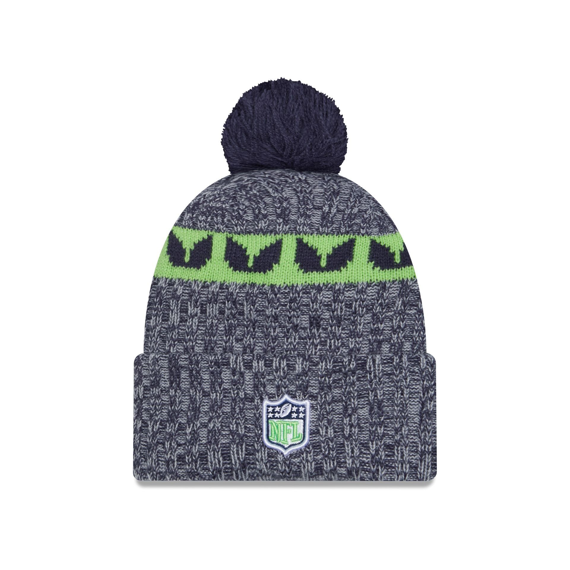 Seattle Seahawks 2023 Cold Weather Pom Knit sold by New Era product image thumbnail 2